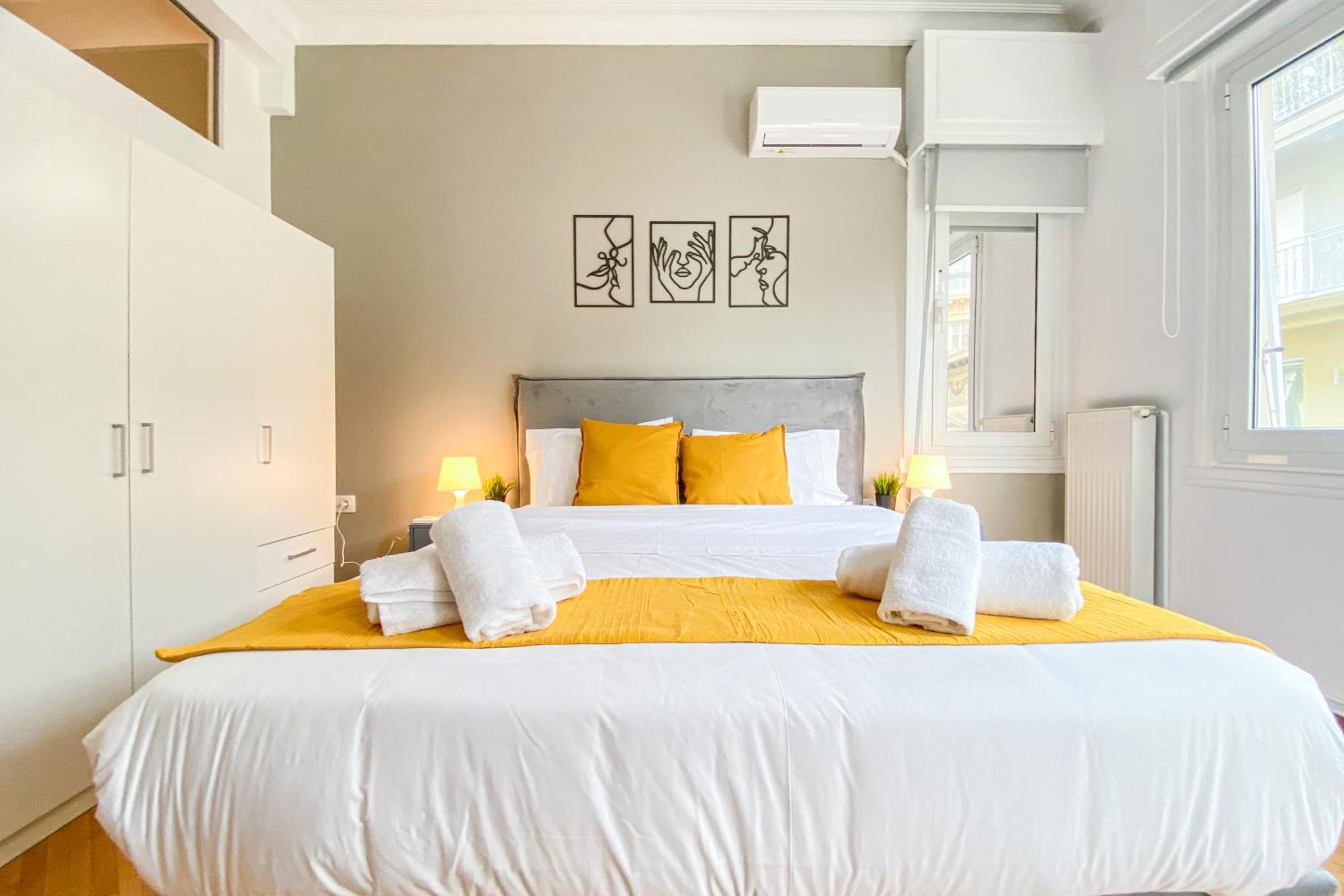 Syntagma Square, 100Sqm Luxurious Family Apt Афіни Екстер'єр фото